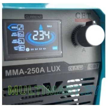 Сварочный аппарат CET CEST Tech MMA-250A Lux картинка 2
